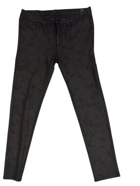 Bianco Black Coated Skinny Jeans